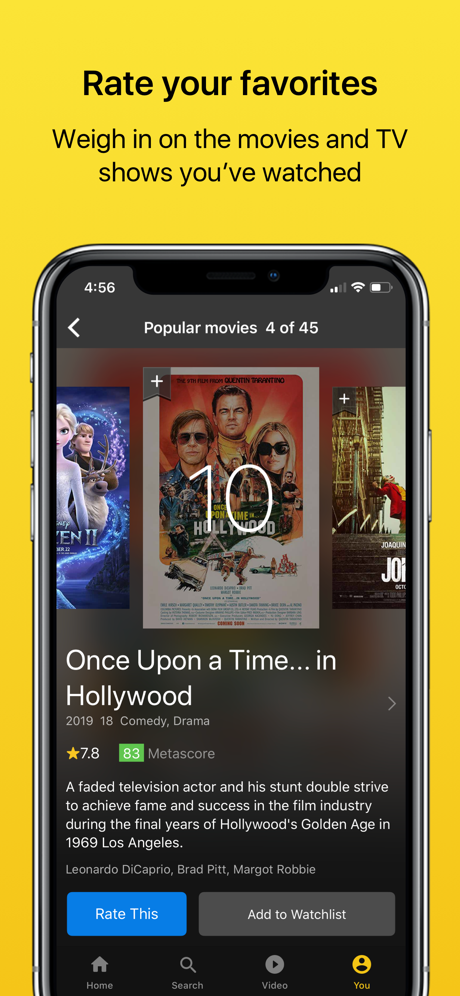 IMDb: Movies & TV Shows screenshot on ios