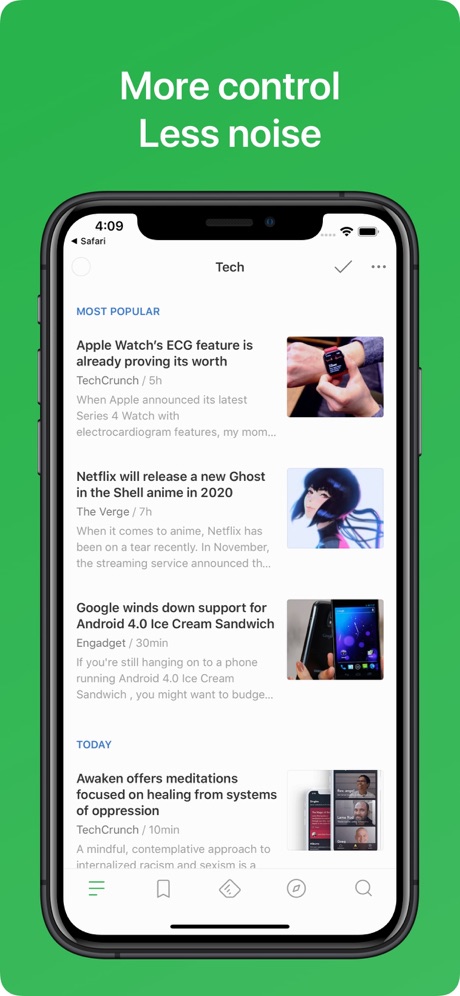 Feedly - Smart News Reader screenshot on ios