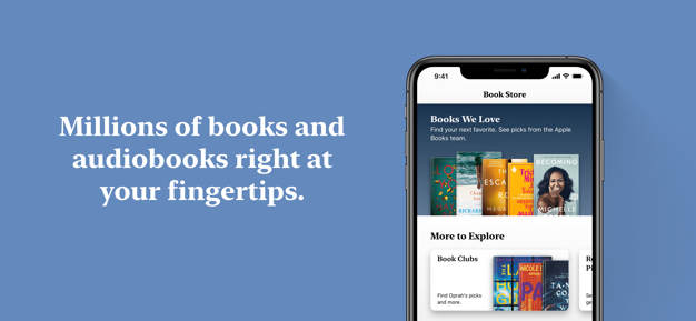 Apple Books screenshot on ios