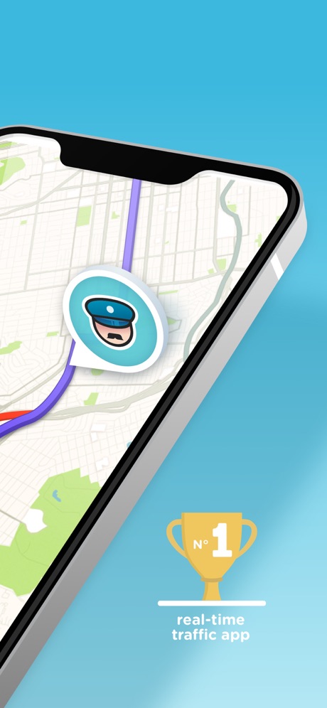 Waze Navigation & Live Traffic screenshot on ios