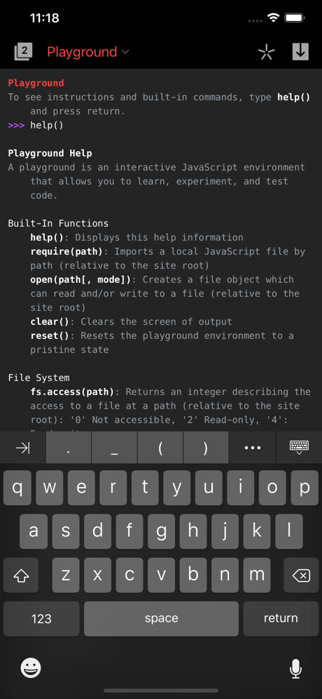 Code Editor by Panic screenshot on ios