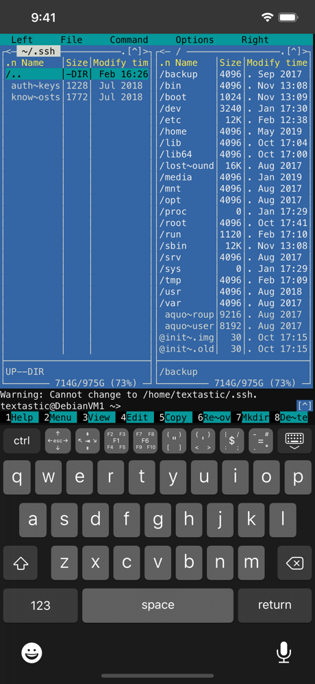 Textastic Code Editor 9 screenshot on ios
