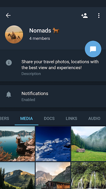 Telegram X screenshot on android