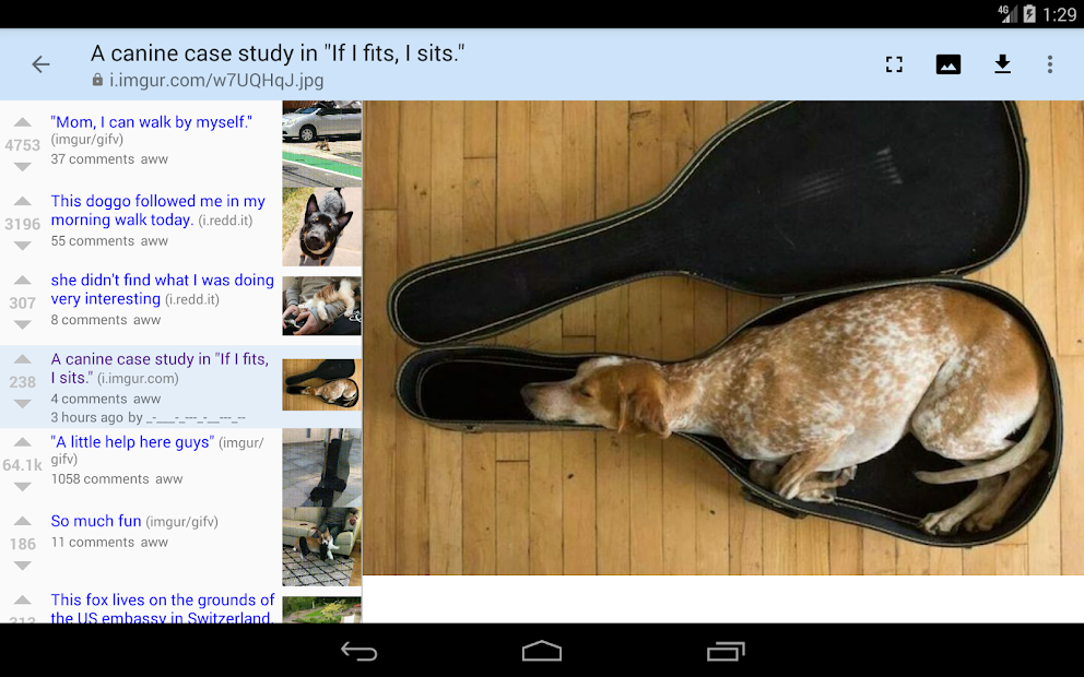 rif is fun for Reddit screenshot on android