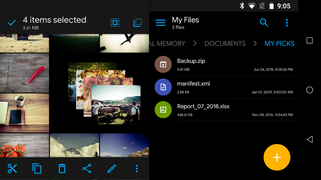 Solid Explorer File Manager screenshot on android