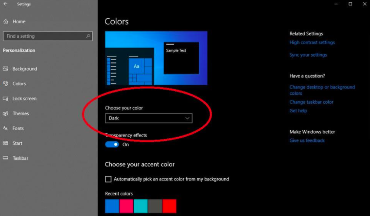 Windows 10 screenshot on web